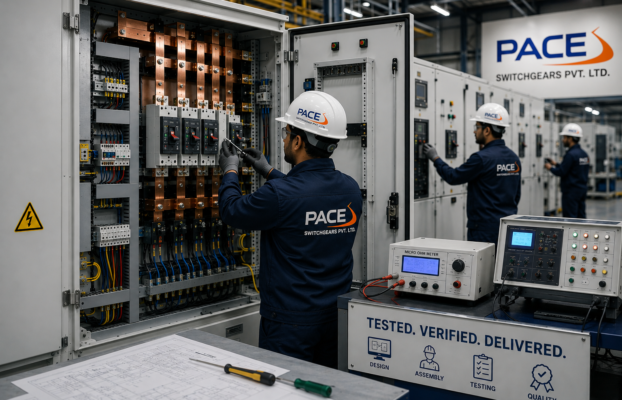 Behind Every Reliable Switchboard: The Manufacturing Excellence of Pace Switchgears