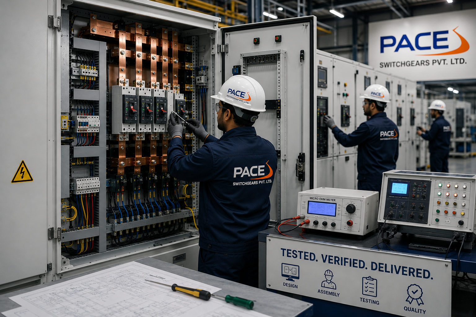 Behind Every Reliable Switchboard: The Manufacturing Excellence of Pace Switchgears